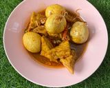 Foto langkah ke 4 dari resep Semur Tahu Telur.