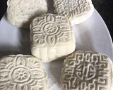 Hình bước làm 6 của món Bánh mochi (tạo hình =khuân bánh trung thu)