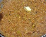 A picture of step 3 of Butter cheese pav bhaji.