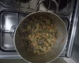 A picture of step 5 of Eggplantscurry,goatsufuriaroast andchapati#weeklyjokochallenge&.