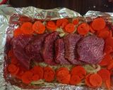 Foto del paso 3 de la receta: Carne al horno con papas cocidas