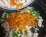 Foto del paso 4 de la receta: Espagueti con pollo y verduras