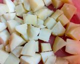 A picture of step 1 of Sweet Potato Mix Chana Chaat 😋😋.
