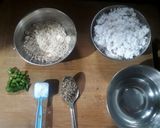 A picture of step 1 of Sabudana Vada with Chutney.
