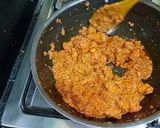 A picture of step 5 of Butter chicken.
