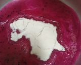 Foto langkah ke 2 dari resep Puding buah naga kelapa.