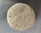 A picture of step 4 of Mathri.