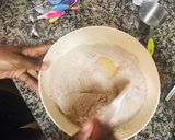 A picture of step 7 of Chocolate banana bread with cinnamon+cardamom#weeklyjikonichallenge.