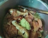 A picture of step 4 of Dhaba style lemon chili chicken.