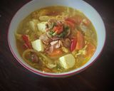 Foto langkah ke 9 dari resep MIX YELLOW SOUP (SOTO, COTO, LESAH, LAKSA).