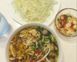 Hình bước làm 6 của món Bánh canh cua gà xé