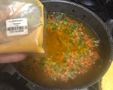 Foto del paso 2 de la receta: Sopa de tortilla de huevos