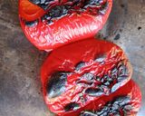 Foto del paso 2 de la receta: Crema de papa y pimiento rojo 🥔🍅