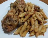 Foto del paso 6 de la receta: Macarrones con pollo