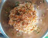 รูปขั้นตอนการทำที่ 2 ของ ข้าวทอด (แหนมหมู)