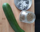 Une image de l'étape 1 de Chips de courgette.