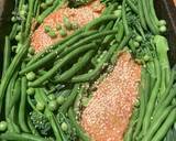 Salmon and Miso broth with green veg - a super easy weekday dinner recipe step 3 photo