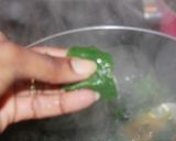 A picture of step 3 of Ewedu Soup.