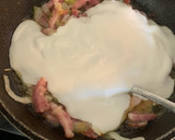 Foto del paso 1 de la receta: Tallarines con salsa de bacon y queso brie