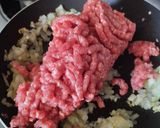 Foto del paso 2 de la receta: Espaguettis🍝con🧆mucha proteina🫛y cariño🥩🥰🍝