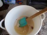 Budín de turrón