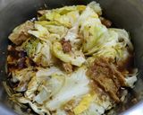 (電鍋)肉醬/肉燥罐頭滷高麗菜的食譜步驟3照片