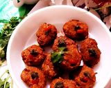 A picture of step 6 of Mix Lentils Pakoda.