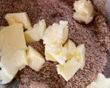A picture of step 1 of Brown bread crumbs pudding.
