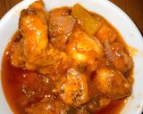 A picture of step 15 of Chicken Manchurian.