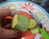 Foto del paso 2 de la receta: Calabacitas rellenas a la mexicana 👌🏼