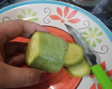 Foto del paso 2 de la receta: Calabacitas rellenas a la mexicana 👌🏼