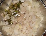 A picture of step 2 of Masoor daal Goli (healthy snack).