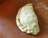 Pas rețetă Plăcinte cu salata verde, șuncă și mozzarella 3 fotografie