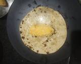 Leftover rice roti roll recipe step 2 photo
