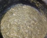 A picture of step 2 of Sarso Da Saag.