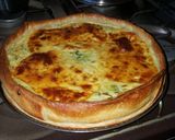 Foto del paso 5 de la receta: Tarta de puerros y verdeo