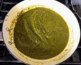 A picture of step 8 of Saag paneer.