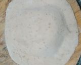 A picture of step 4 of Punjabi paratha thali(radish layered paratha, Yoghurt lassi).