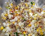 Foto del paso 5 de la receta: Arroz con verduras y carne molida de res