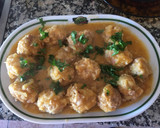 Foto del paso 5 de la receta: Albóndigas de pollo con patata!