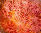 A picture of step 2 of Gajar Ka Halwa with Khoya.