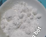 Hình bước làm 1 của món Cookie trà xanh