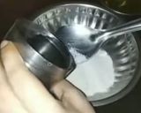 A picture of step 1 of Kuttu ka cheela.