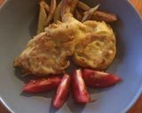 Tempura bundás pulykamell, virsli recept fázis 4 fotója