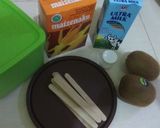Foto langkah ke 1 dari resep Es krim kiwi milky.