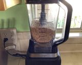 A picture of step 1 of Oatmeal bagel (No oven, microwave 1min) GF DF EF NF.