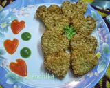 A picture of step 11 of Oats-Dalia Heart shaped cutlets.