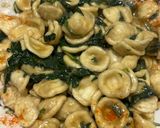 Foto del passaggio 4 della ricetta Orecchiette (Solari) con Garum Sociorum e Senape Selvatica Saltata