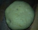 A picture of step 2 of Green vegs mix pizza.