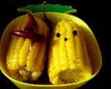 A picture of step 4 of PRESSURE COOKED 🍳 CORN 🌽 on COB.